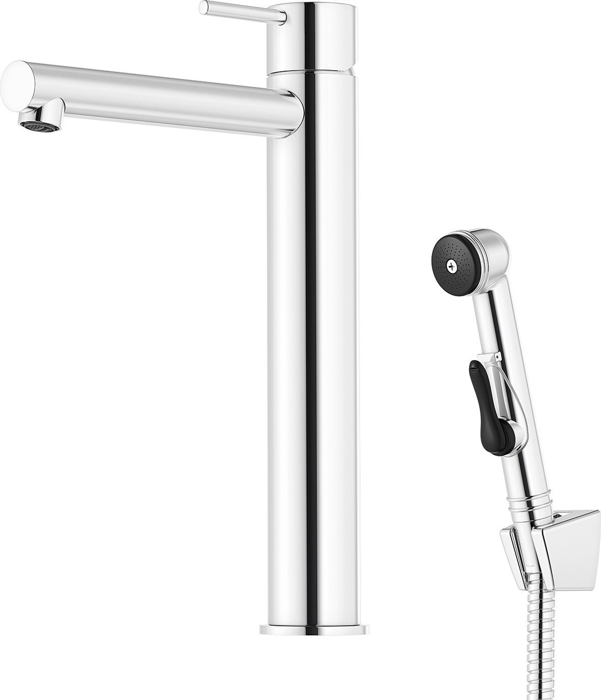 Mora INXX II pesuallashana bideellä korkea metalli kiiltävä kromi