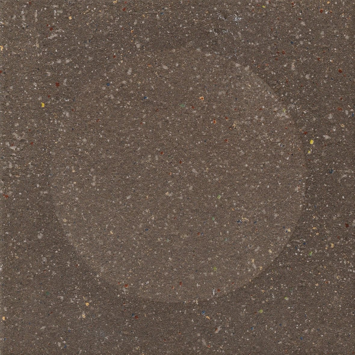 LPC Fancy Moon lasitettu kuviolaatta 20X20 04 Mocca strukturoitu matta keskitumma ruskea pilkullinen