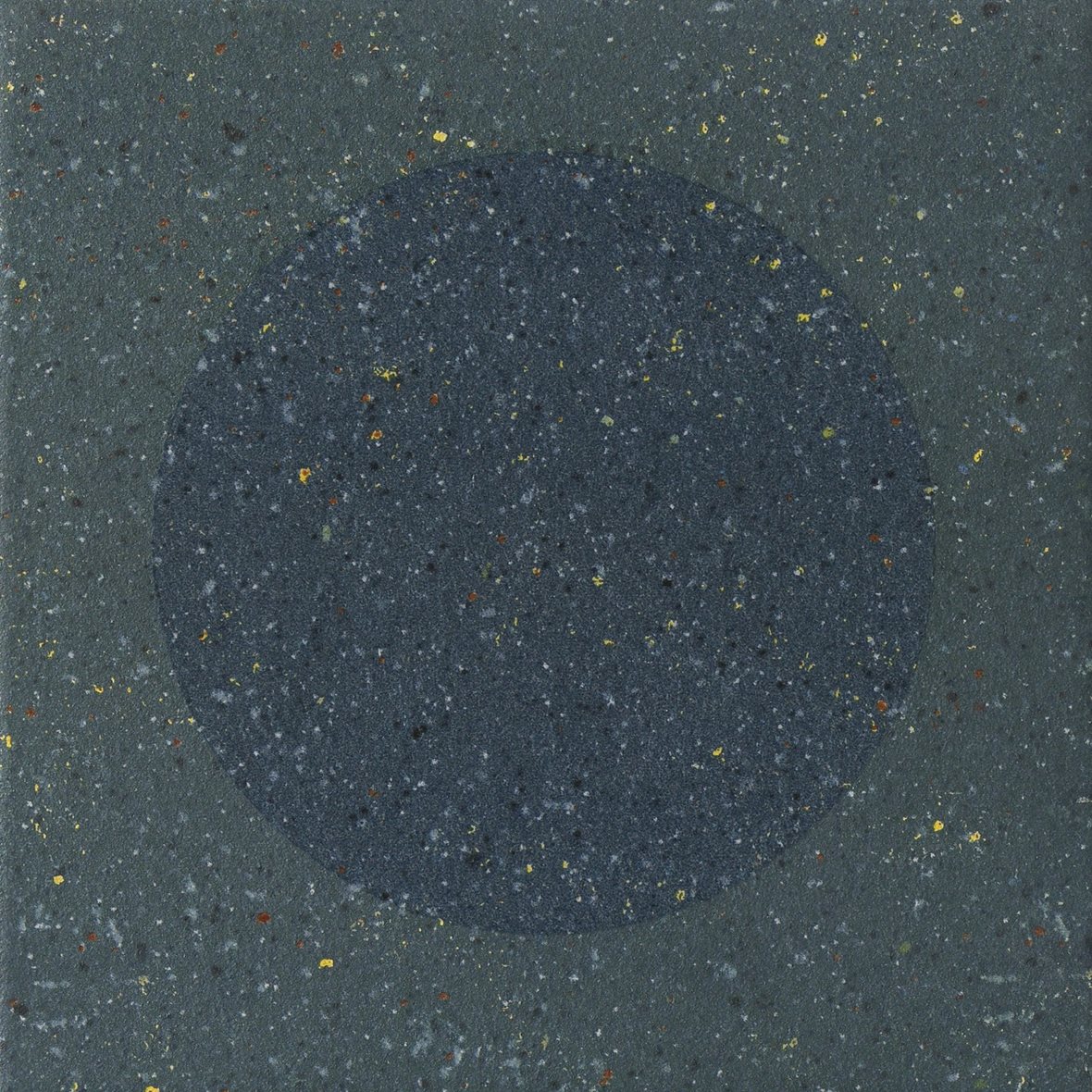 LPC Fancy Moon lasitettu kuviolaatta 20X20 08 Denim strukturoitu matta tumma sininen pilkullinen