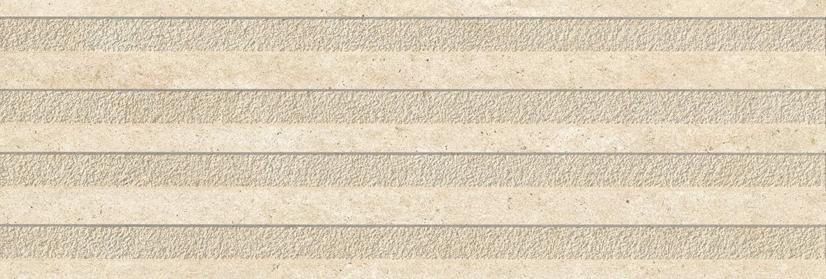 LPC Concepto lasitettu kuviolaatta 29,7X89 02 bone kohokuvioinen matta vaalea beige kivi