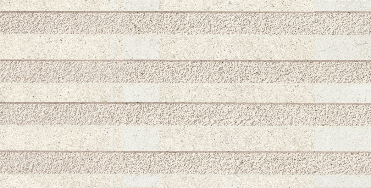 LPC Concepto lasitettu kuviolaatta 29,7X59,7 01 pearl kohokuvioinen kiiltävä vaalea beige kivi