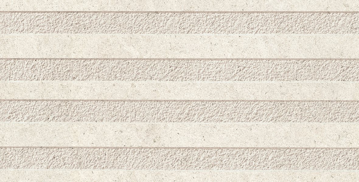 LPC Concepto lasitettu kuviolaatta 29,7X59,7 01 pearl kohokuvioinen matta vaalea beige kivi