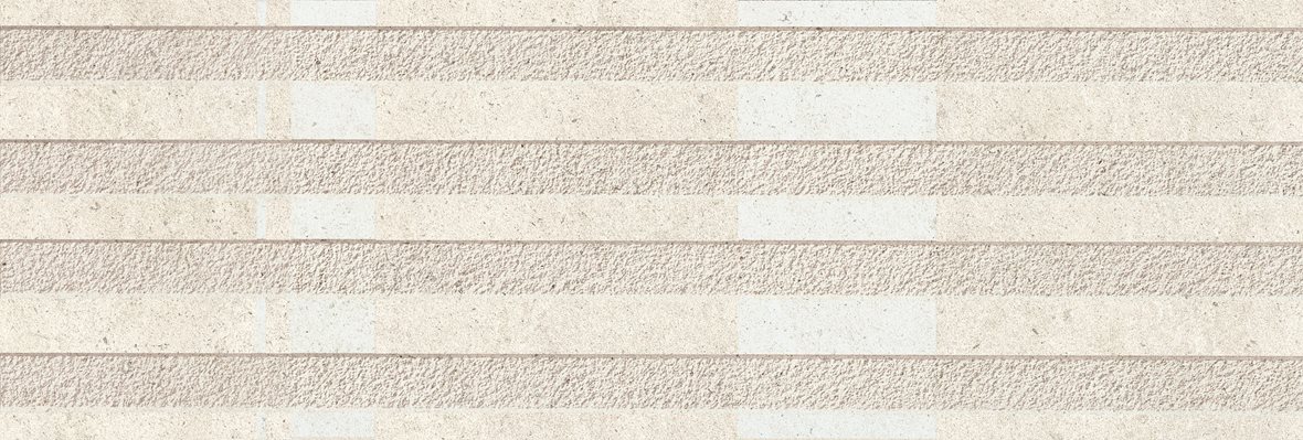 LPC Concepto lasitettu kuviolaatta 29,7X89 01 pearl kohokuvioinen kiiltävä vaalea beige kivi