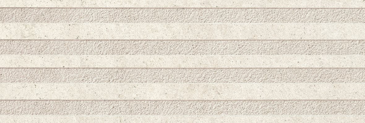 LPC Concepto lasitettu kuviolaatta 29,7X89 01 pearl kohokuvioinen matta vaalea beige kivi