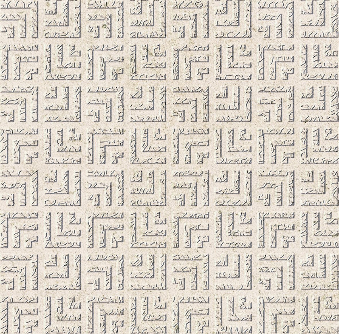 LPC Concepto lasittamaton porcelanato lattialaatta 19,7X19,7 01 pearl kohokuvioinen matta vaalea beige kivi