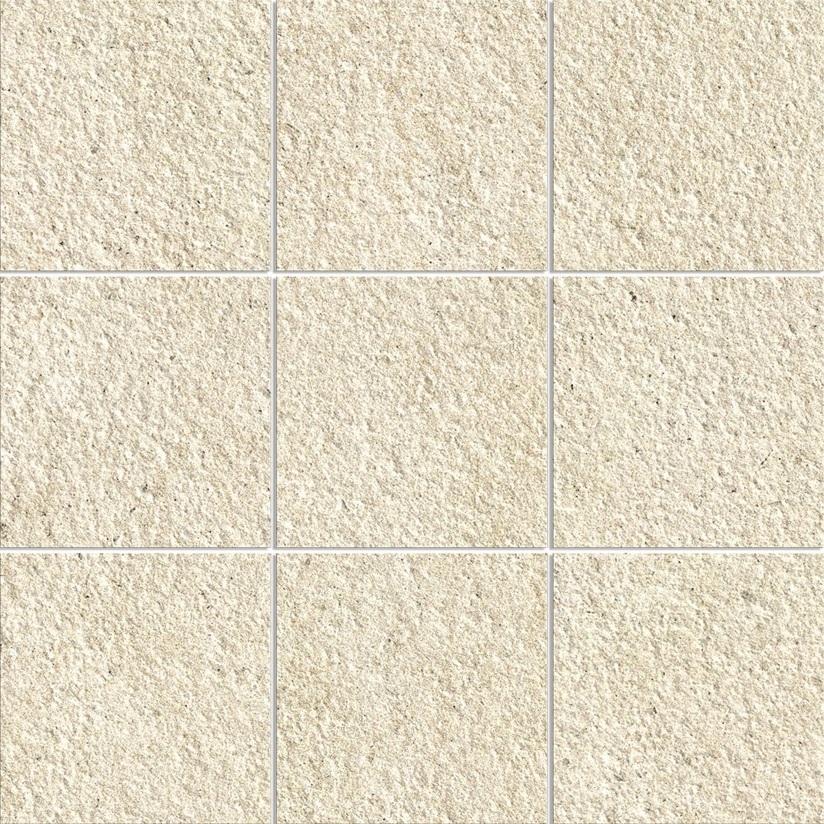 LPC Concepto lasittamaton porcelanato lattialaatta 9,7X9,7 B02 bone hakattu matta vaalea beige kivi
