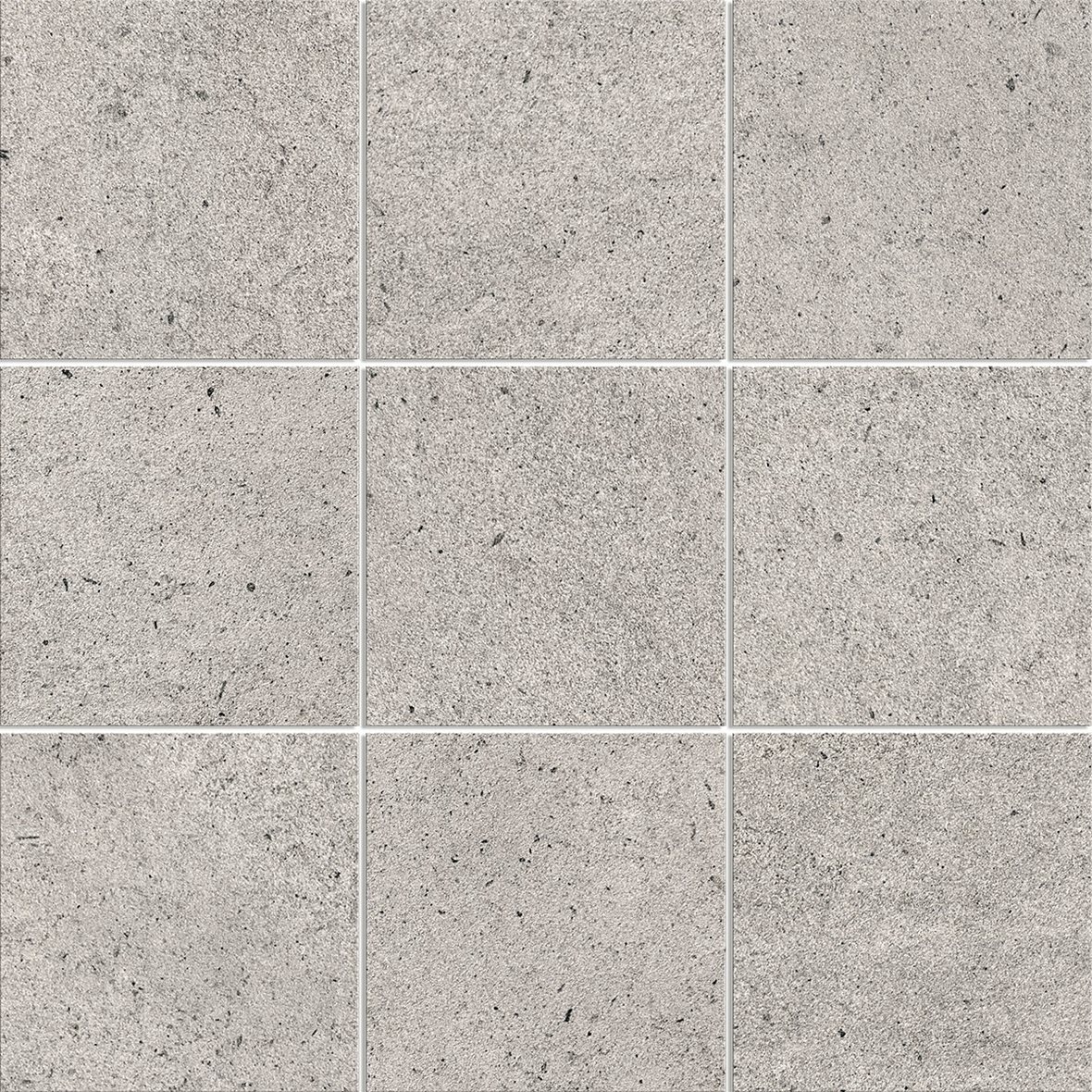 LPC Concepto lasittamaton porcelanato seinälaatta lattialaatta 9,7X9,7 04 ash tasapintainen matta keskitumma harmaa kivi