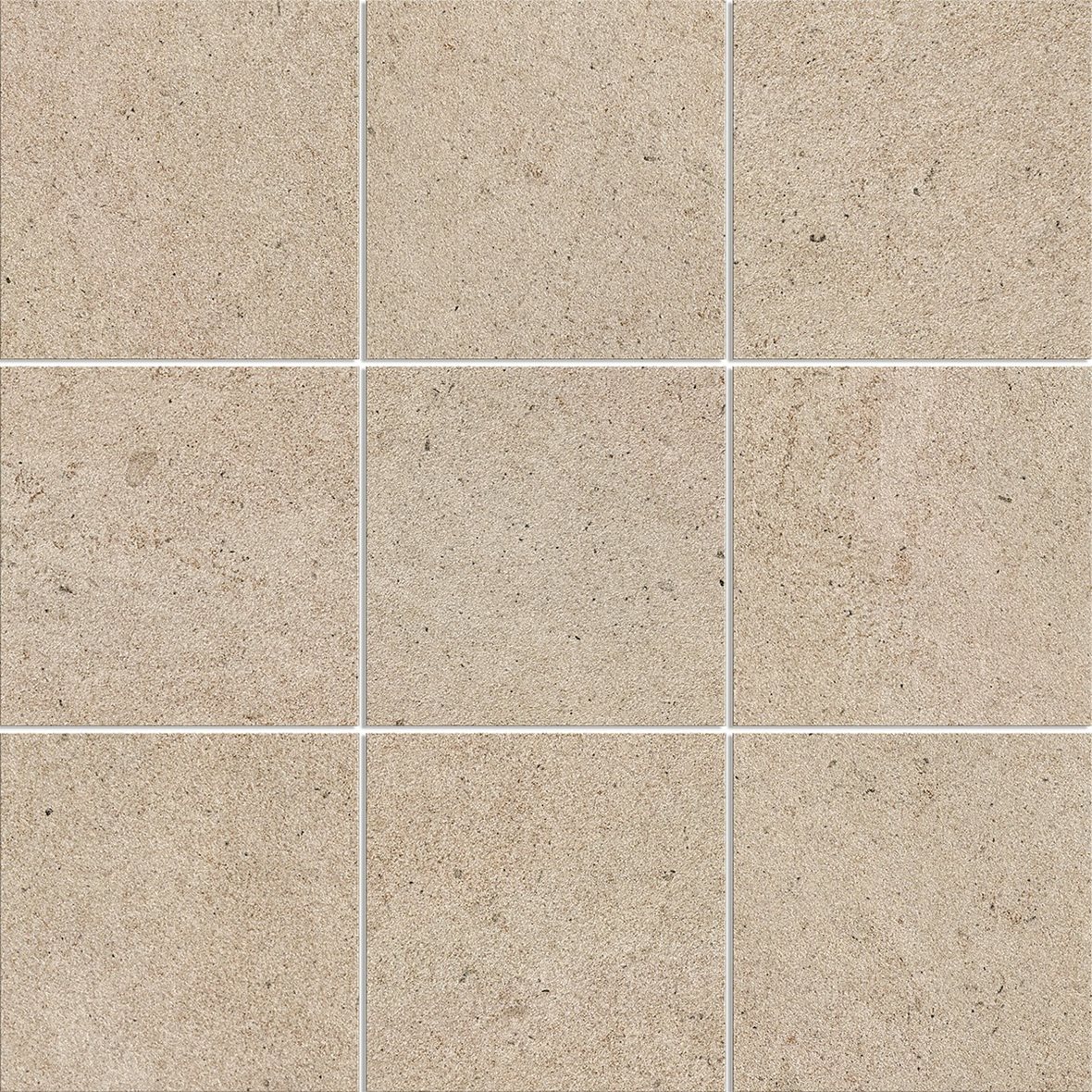 LPC Concepto lasittamaton porcelanato seinälaatta lattialaatta 9,7X9,7 03 brown tasapintainen matta keskitumma ruskea kivi
