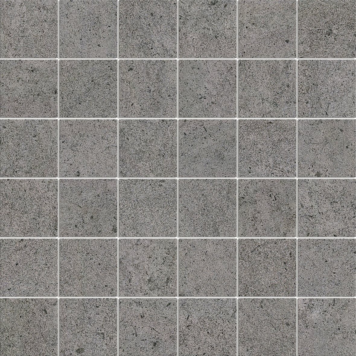 LPC Concepto lasittamaton porcelanato mosaiikki seinälaatta lattialaatta 4,7X4,7 05 grafite tasapintainen matta tumma harmaa kivi