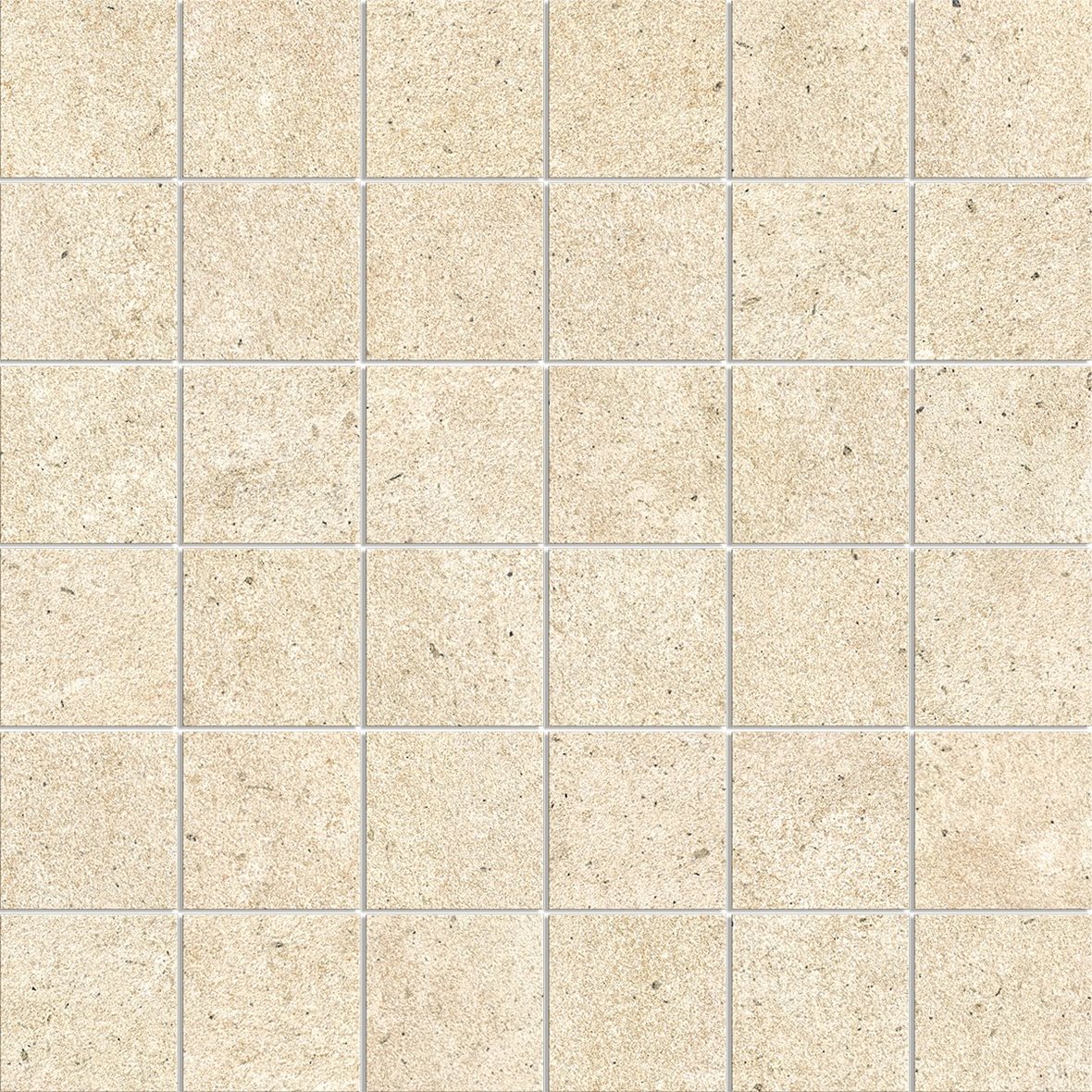 LPC Concepto lasittamaton porcelanato mosaiikki seinälaatta lattialaatta 4,7X4,7 02 bone tasapintainen matta vaalea beige kivi