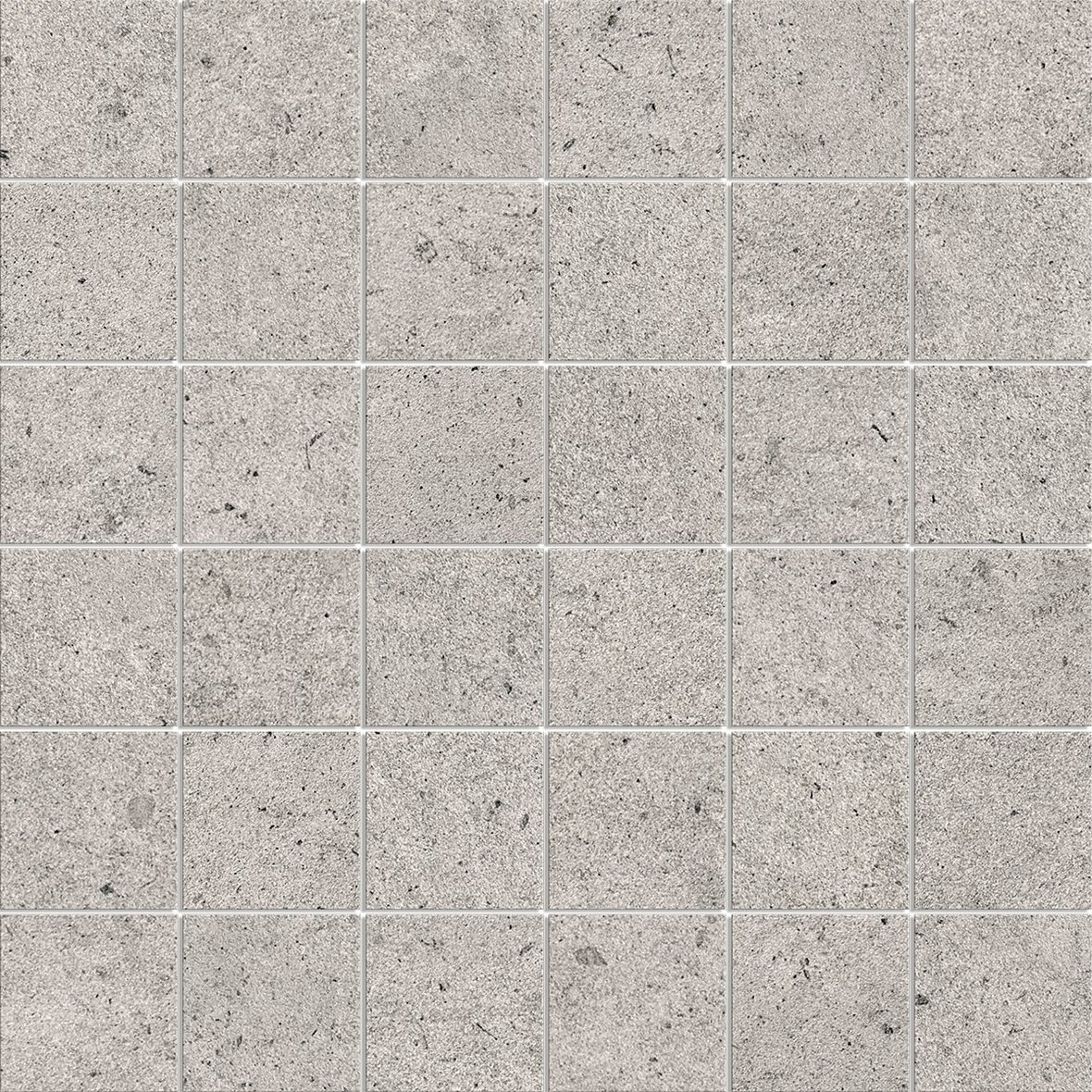 LPC Concepto lasittamaton porcelanato mosaiikki seinälaatta lattialaatta 4,7X4,7 04 ash tasapintainen matta keskitumma harmaa kivi