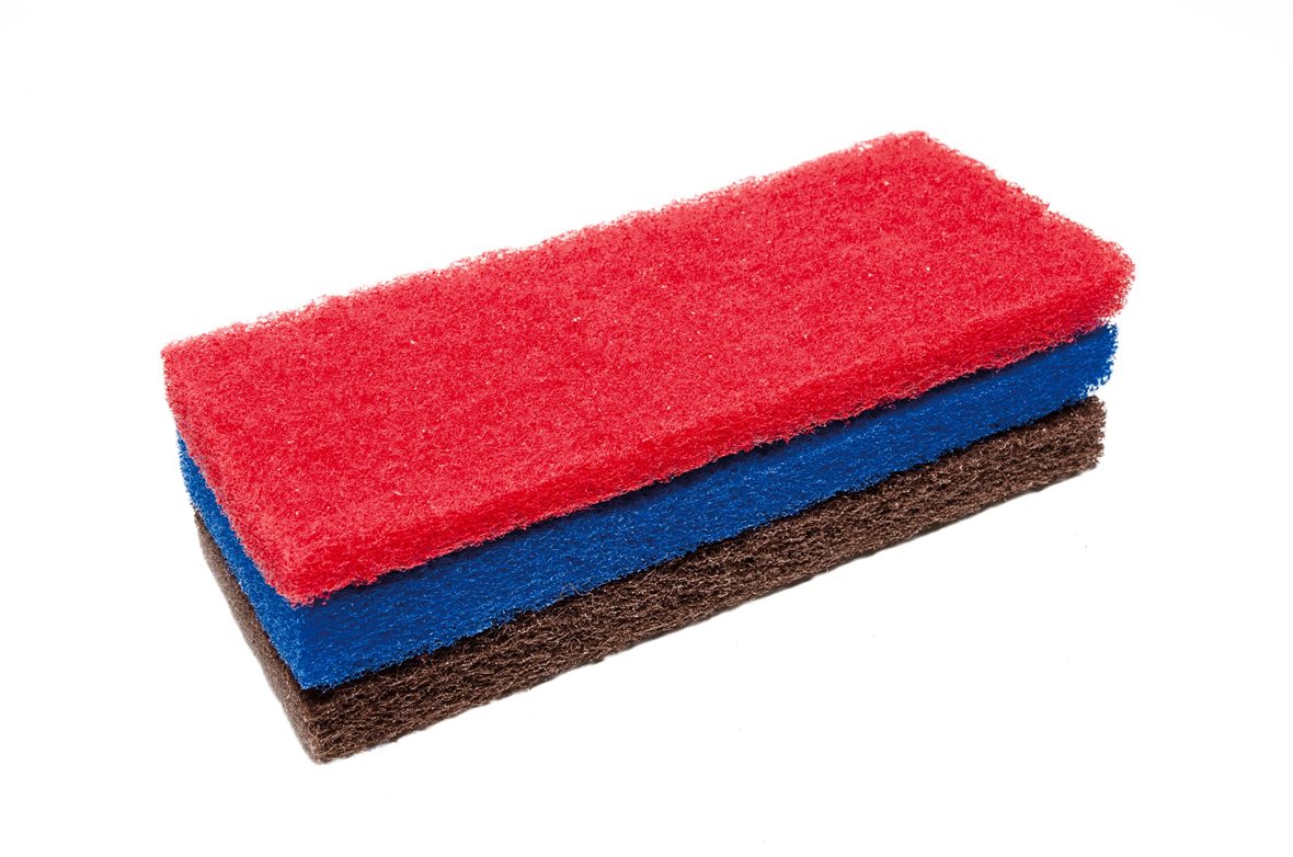 Rubi Cleaning hankauslevysetti 3 kpl 2,5x10x25 cm soft/medium/hard