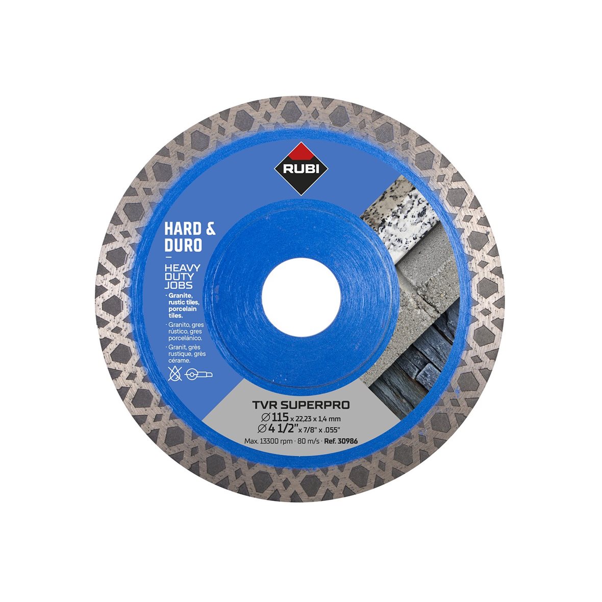 Rubi Diamond Blades TVR timanttilaikka 115 mm