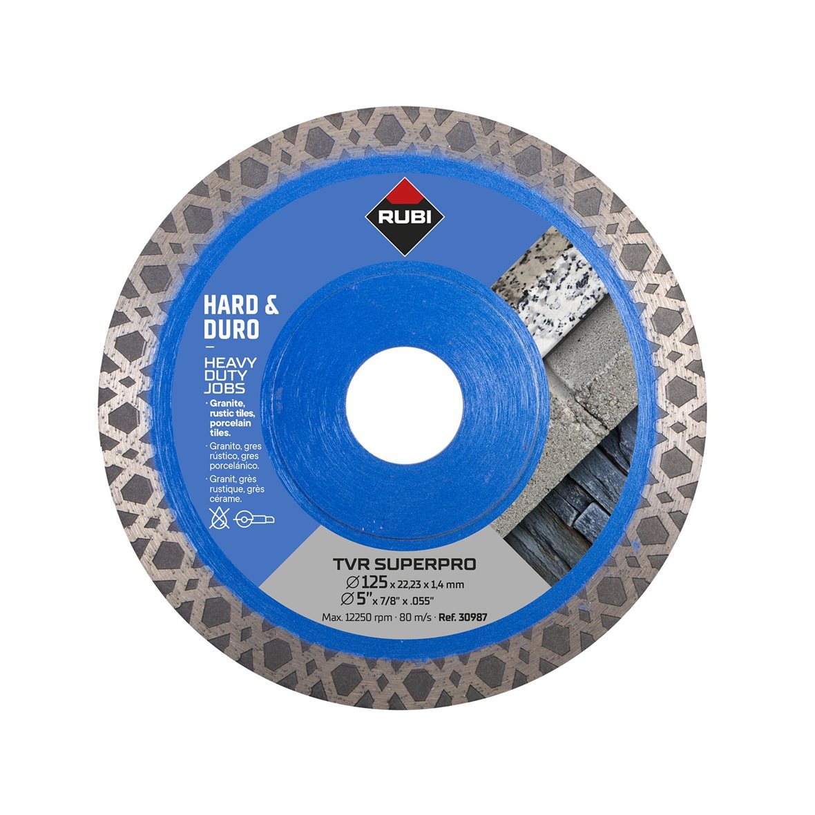 Rubi Diamond Blades TVR timanttilaikka 125 mm