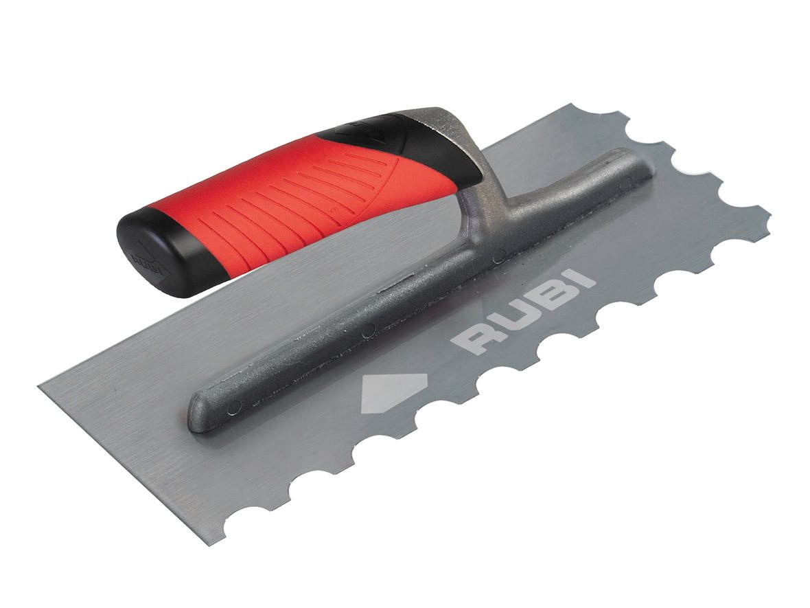 Rubi Tools For Tiling laastikampa 280/10 mm puolipyöreä