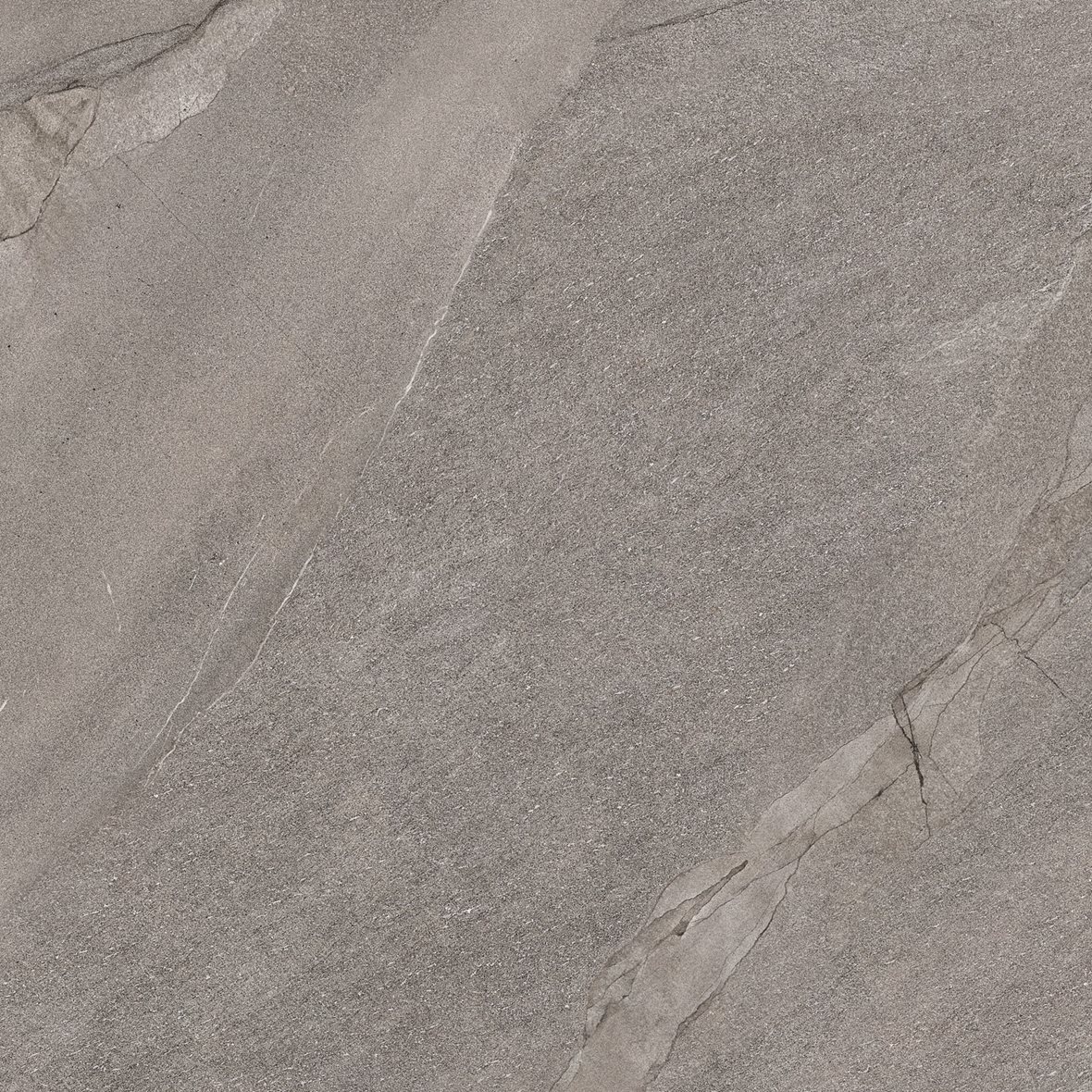 Pukkila Canyon lasitettu porcelanato seinälaatta lattialaatta ulkolaatta 100X100 04 smoke laineileva matta keskitumma ruskea kivi
