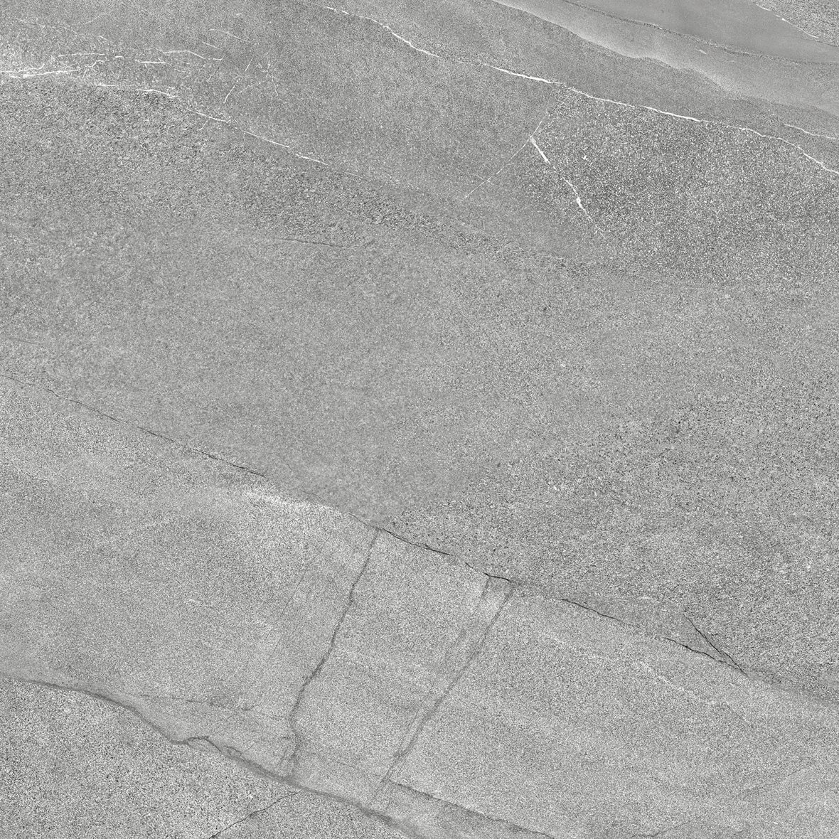 Pukkila Canyon lasitettu porcelanato ulkolaatta 60X60X2 R05 greige karhennettu matta tumma harmaa kivi