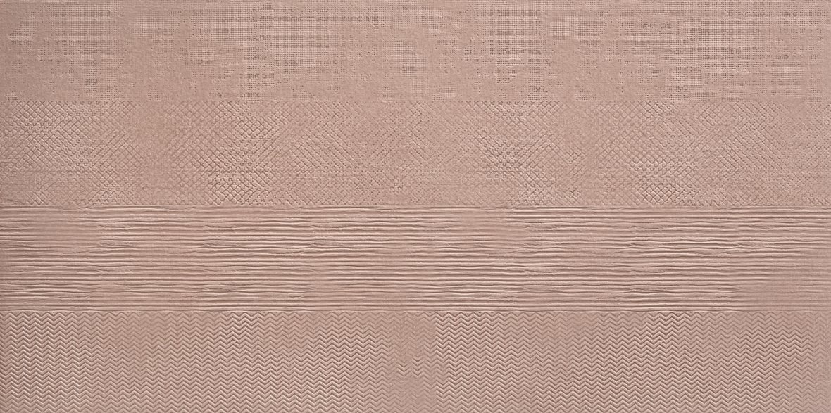 LPC Paradiso Mixtura lasitettu kuviolaatta 60X120 02 musk kohokuvioinen kiiltävä keskitumma punainen vivahteikas