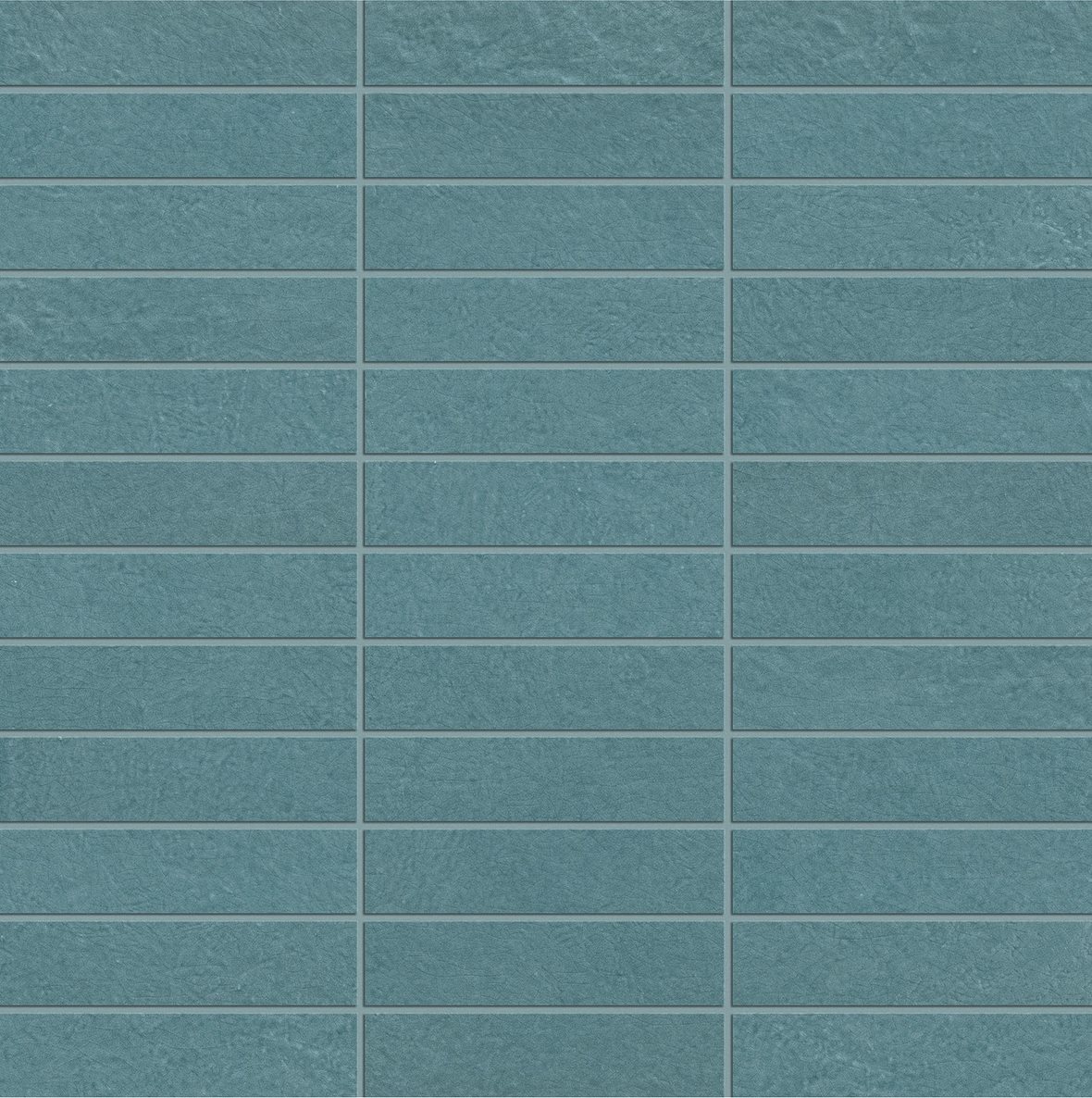 LPC Paradiso Line lasitettu porcelanato mosaiikki seinälaatta 2,3X9,8 05 ocean laineileva kiiltävä keskitumma sininen vivahteikas