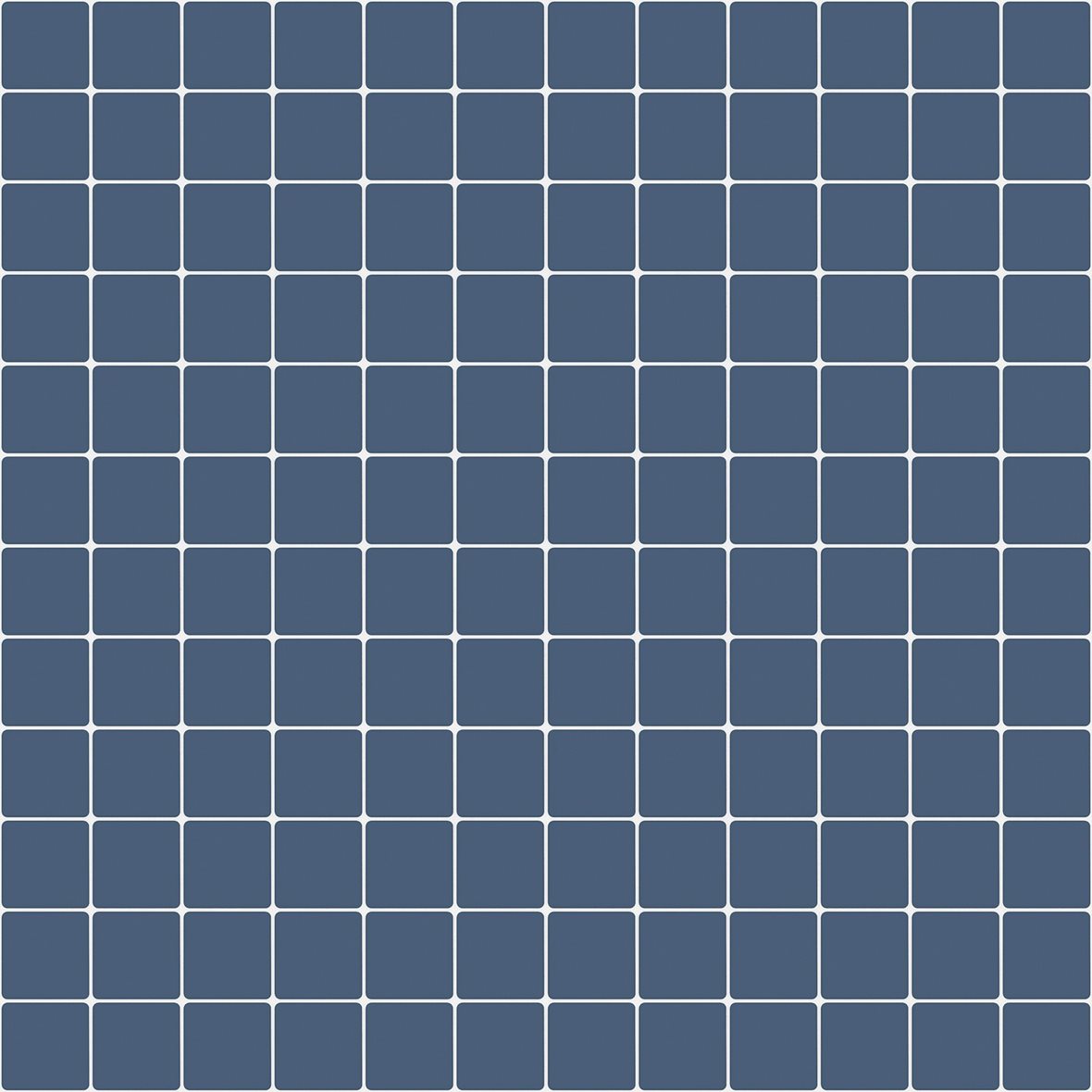 LPC Pastelli lasittamaton porcelanato mosaiikki seinälaatta lattialaatta ulkolaatta 2,5X2,5 7016 oceano tasapintainen matta antibakteerinen tumma sini