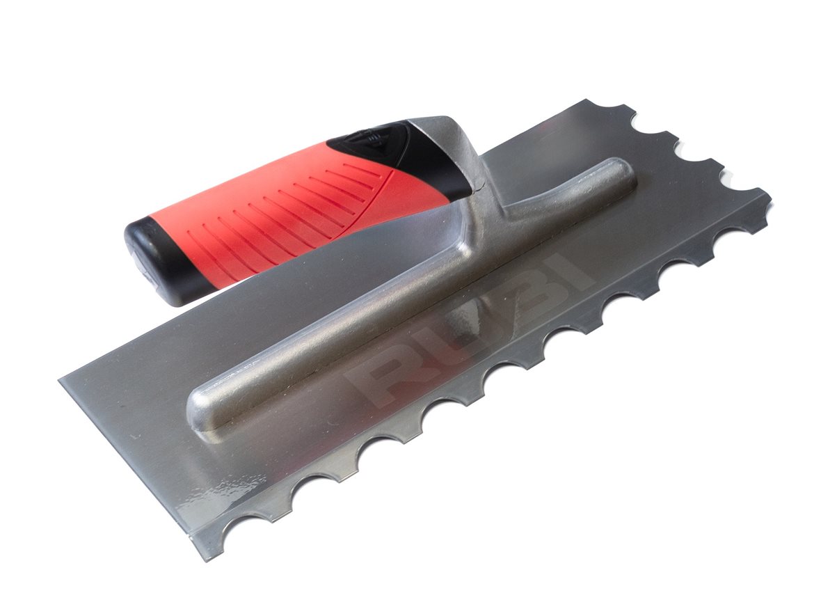 Rubi Tools For Tiling laastikampa 280/10 mm puolipyöreä 45°