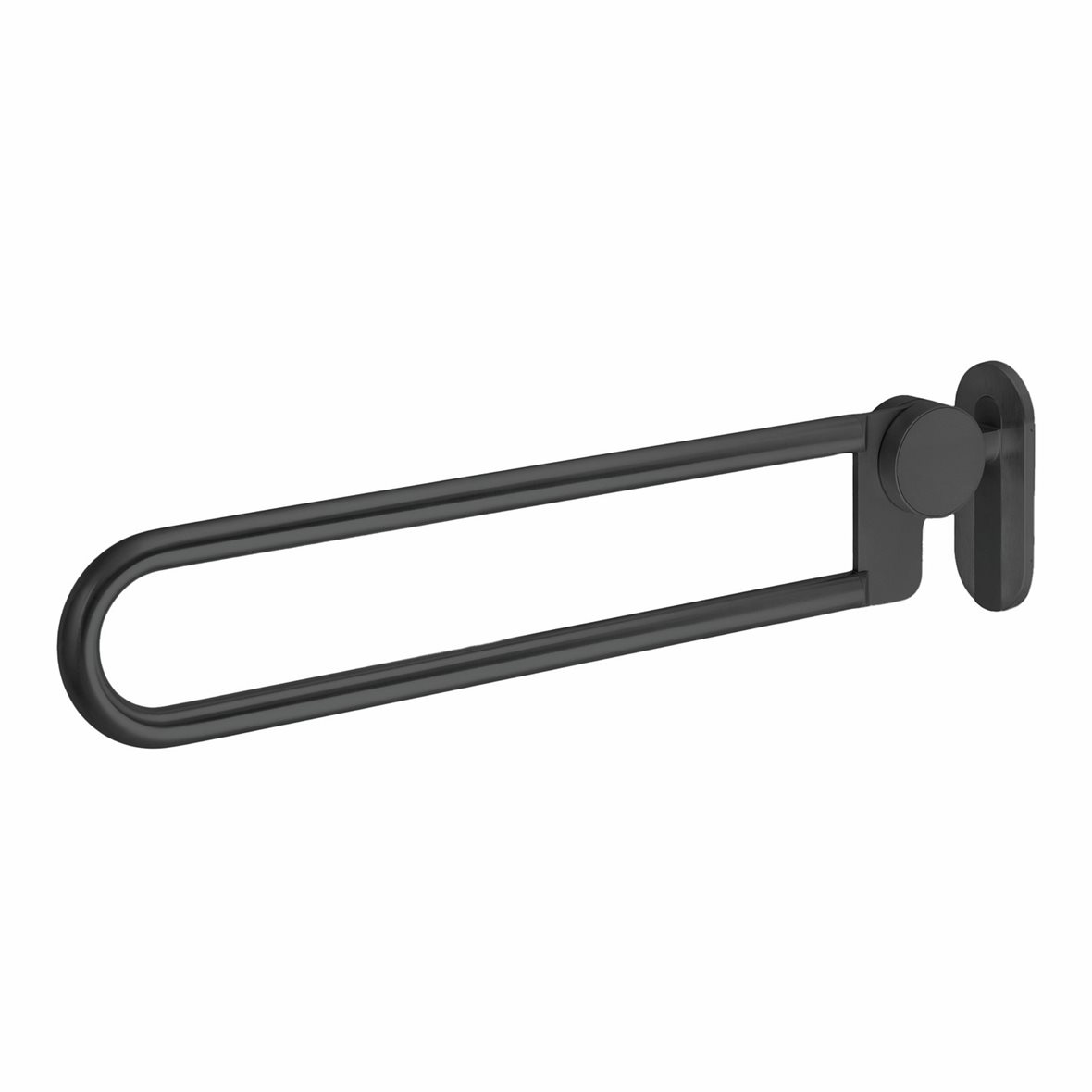 d line Knud Holscher WC-tukikaide 10x20x85 cm musta 32 mm RST AISI 316 kaidemalli