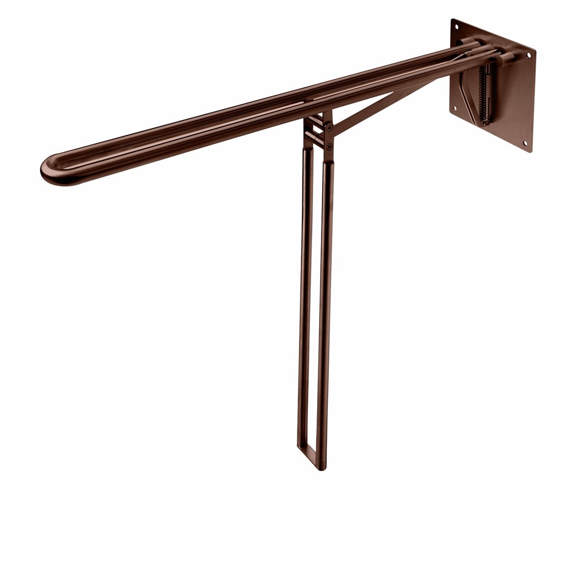 d line Knud Holscher WC-tukikaide 20x70,6x85,2 cm tukijalka 68,4 cm pronssi 19 mm RST AISI 316 kaidemalli
