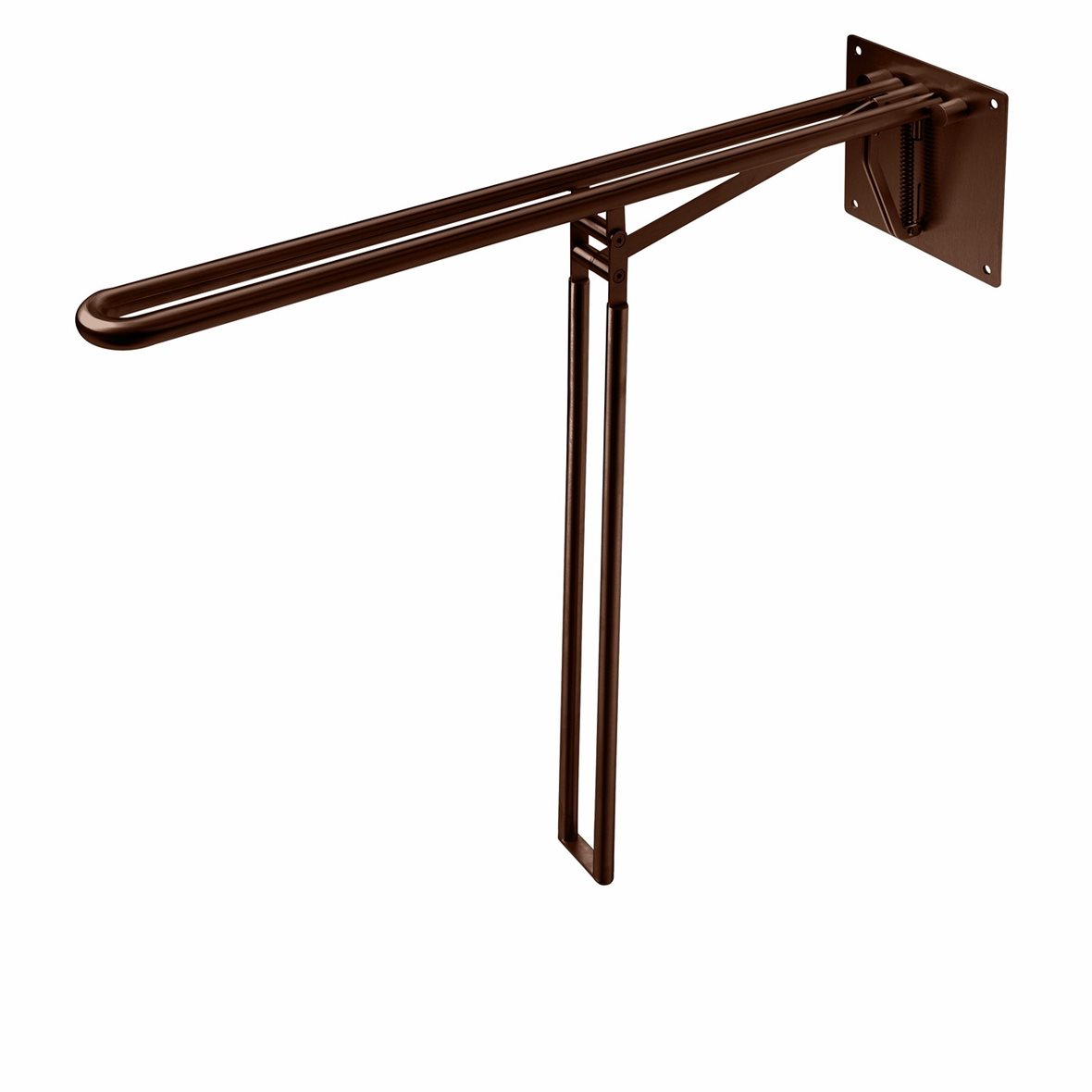 d line Knud Holscher WC-tukikaide 20x87,3x85,2 cm tukijalka 85,1 cm pronssi 19 mm RST AISI 316 kaidemalli