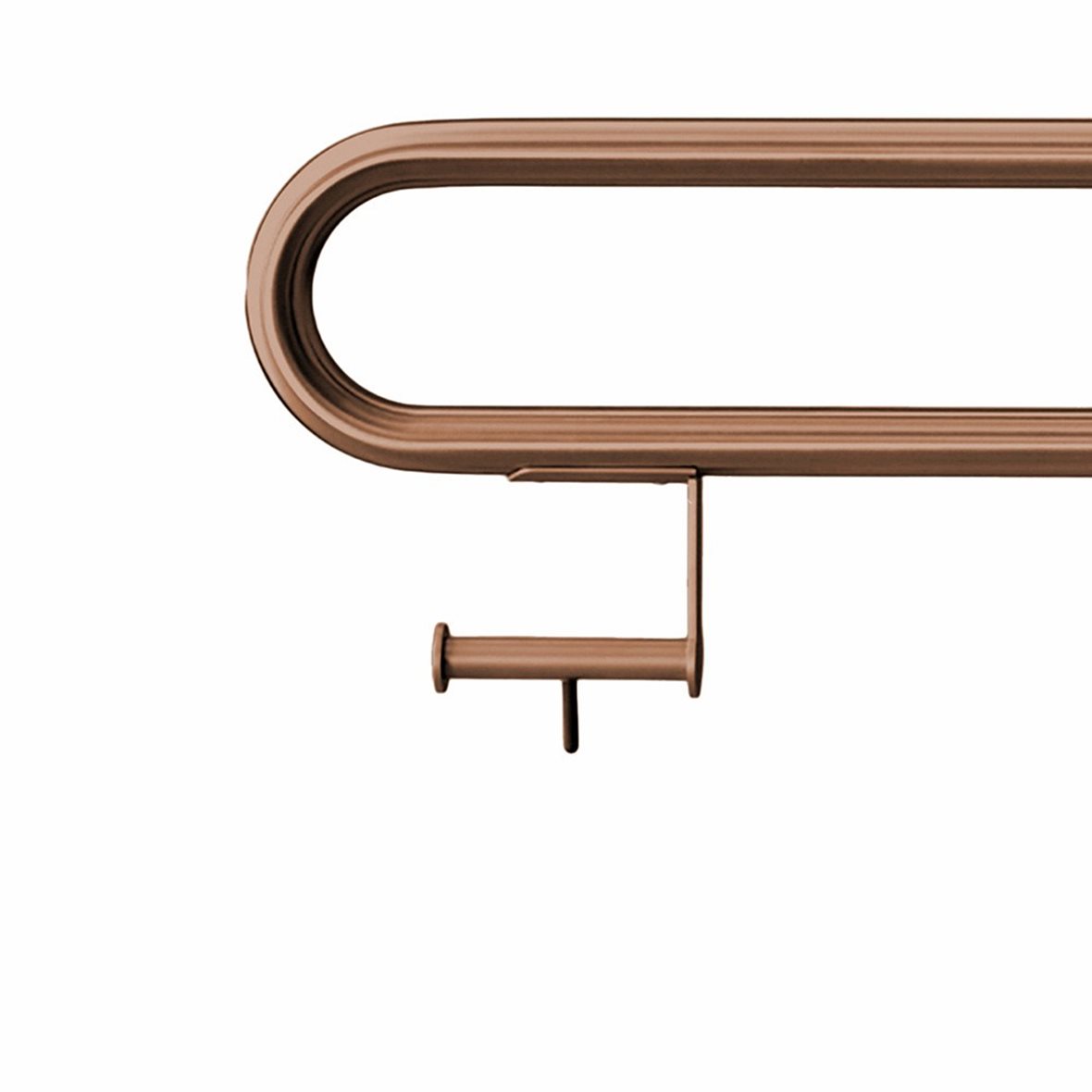d line Knud Holscher WC-paperiteline kupari 32 mm RST AISI 316 tukikaiteeseen