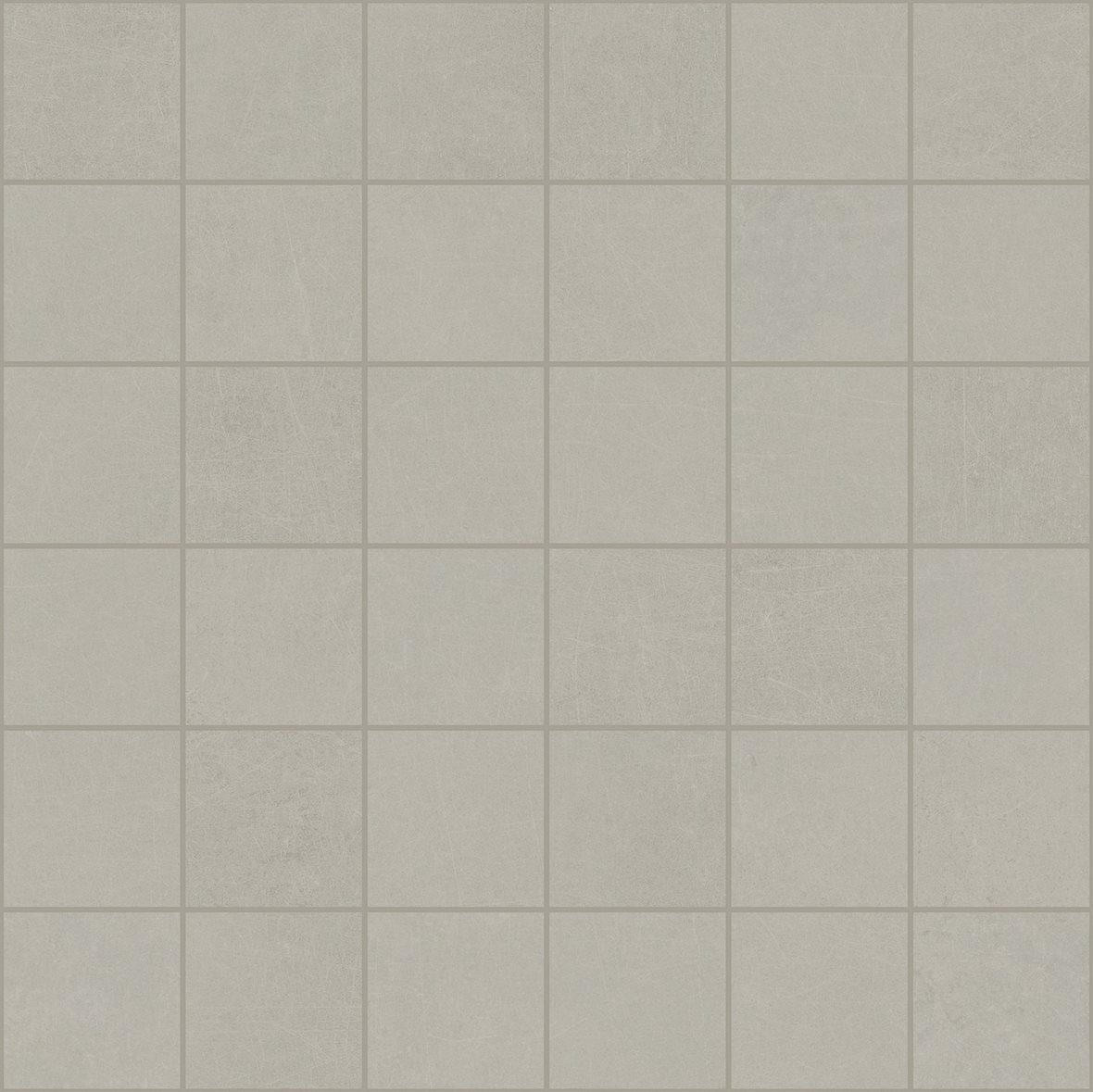 LPC Mystic lasittamaton porcelanato mosaiikki seinälaatta lattialaatta 4,8X4,8 02 Grey tasapintainen matta vaalea harmaa betoni