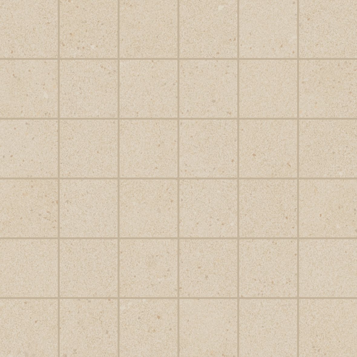 LPC Granico lasittamaton porcelanato mosaiikki seinälaatta lattialaatta 4,8X4,8 06 beige tasapintainen matta vaalea beige kivi
