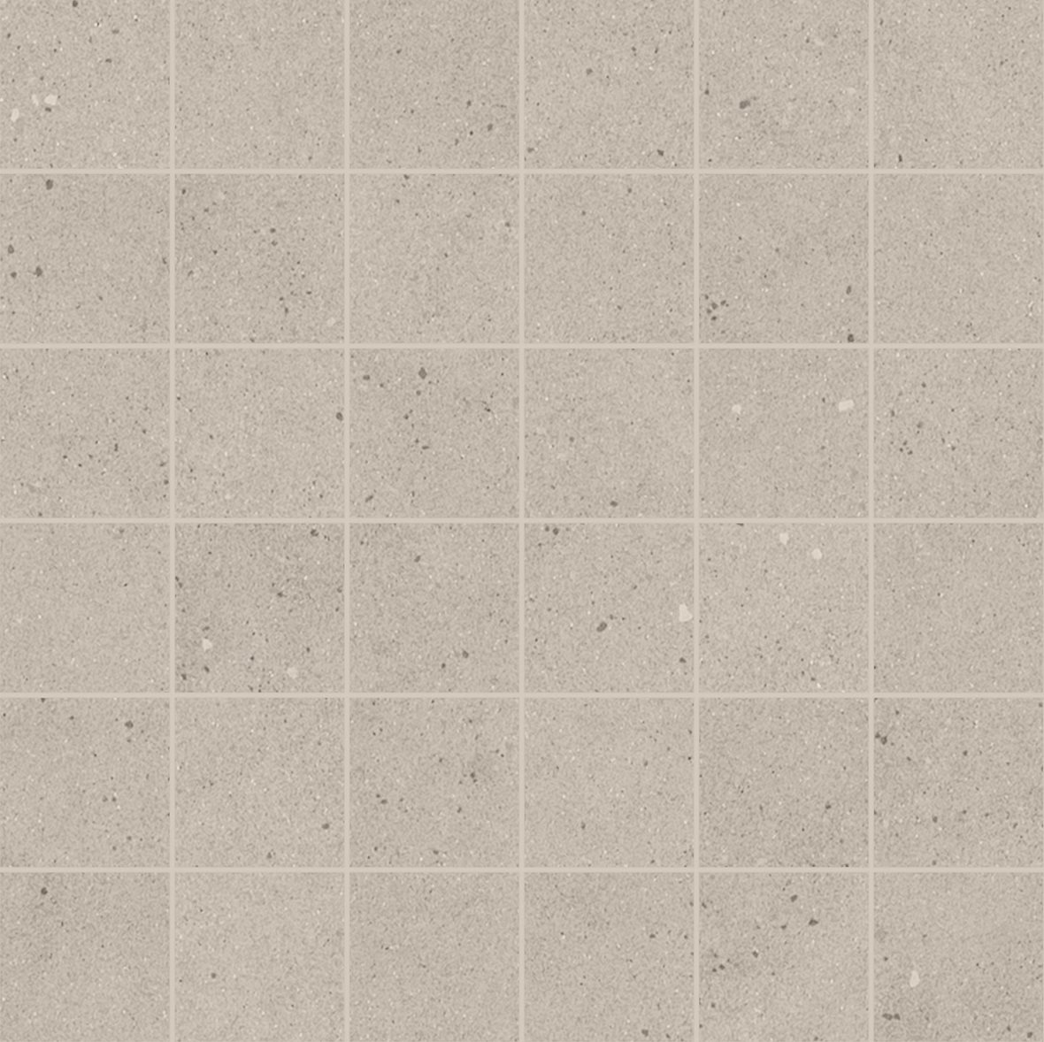 LPC Granico lasittamaton porcelanato mosaiikki seinälaatta lattialaatta 4,8X4,8 03 ash tasapintainen matta vaalea harmaa kivi