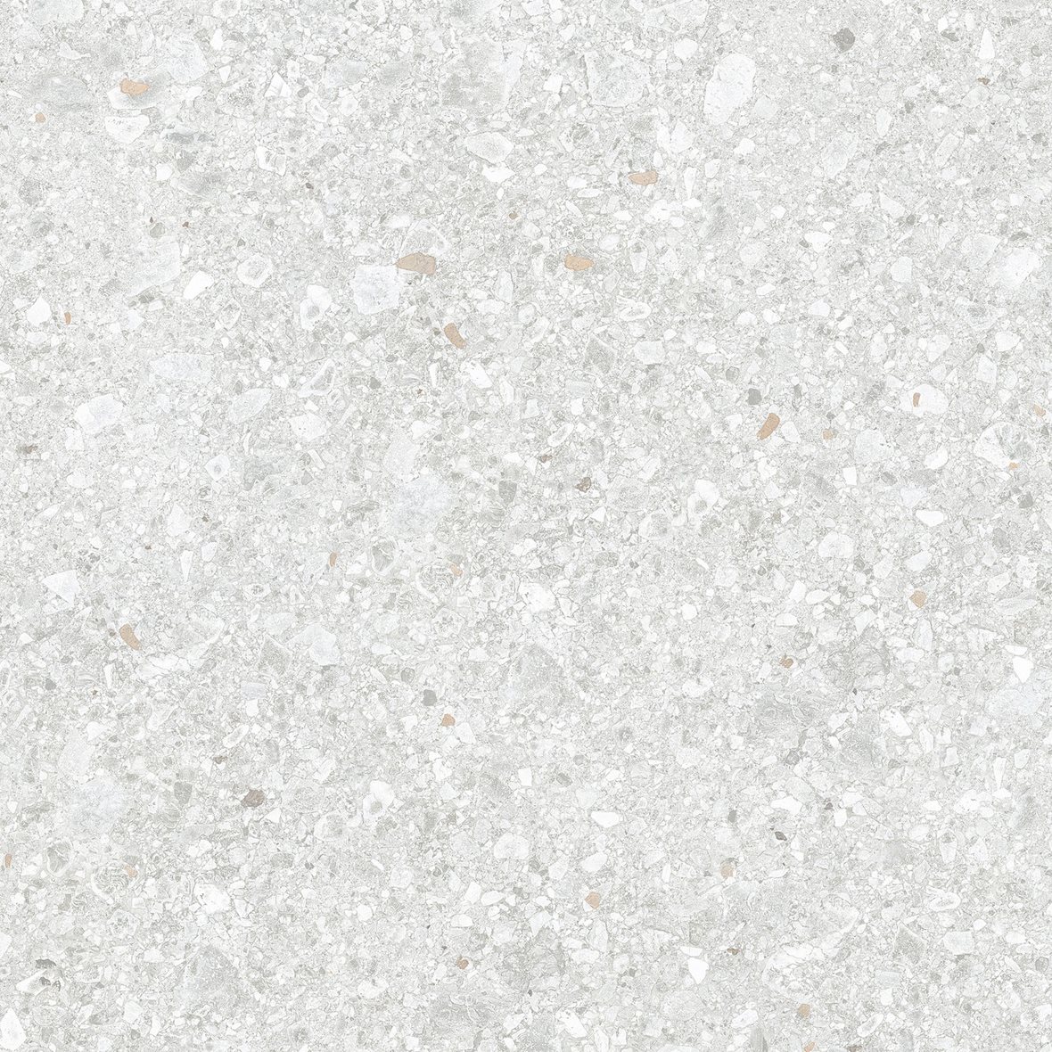 LPC Veneto lasitettu porcelanato seinälaatta lattialaatta ulkolaatta 60X60 03 Chalk tasapintainen matta vaalea harmaa terrazzo