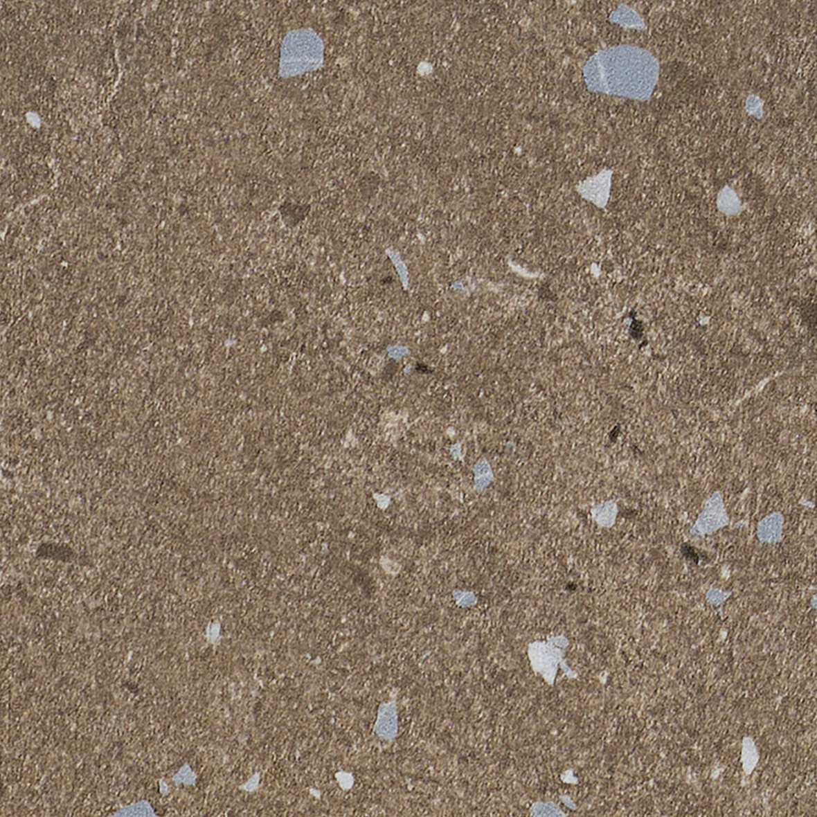 LPC Vienna lasitettu porcelanato seinälaatta lattialaatta ulkolaatta 9,7x9,7 05 brown tasapintainen matta tumma ruskea terrazzo