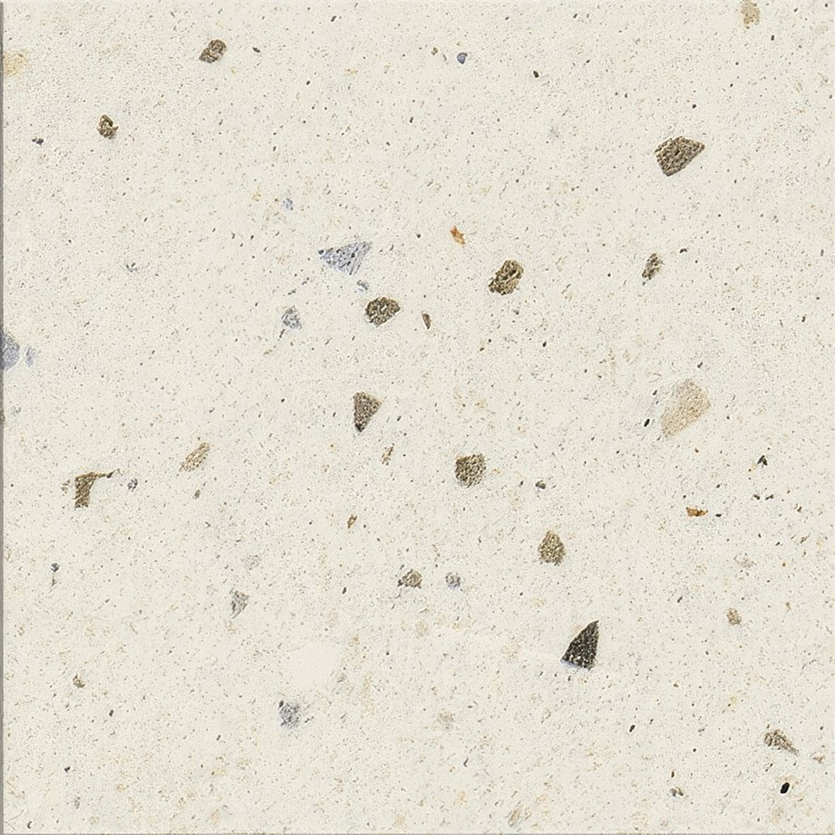 LPC Vienna lasitettu porcelanato seinälaatta lattialaatta ulkolaatta 9,7x9,7 01 white tasapintainen matta vaalea valkoinen terrazzo