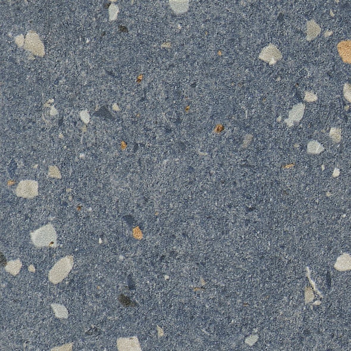 LPC Vienna lasitettu porcelanato seinälaatta lattialaatta ulkolaatta 9,7x9,7 04 blue tasapintainen matta tumma sininen terrazzo