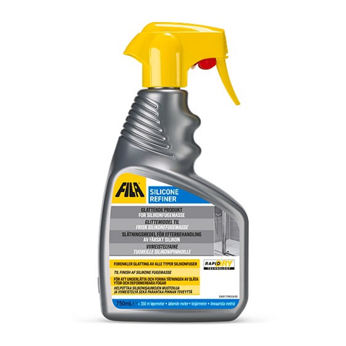 Fila Silicone Refiner viimeistelysuihke silikoni- ja tiivistysmassoille 750 ml