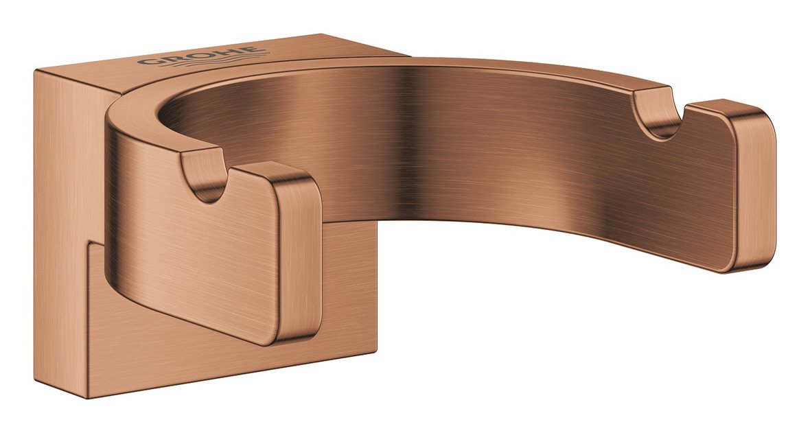 Grohe Selection kaksoispyyhekoukku 5,6x3x5,8 cm brushed warm sunset