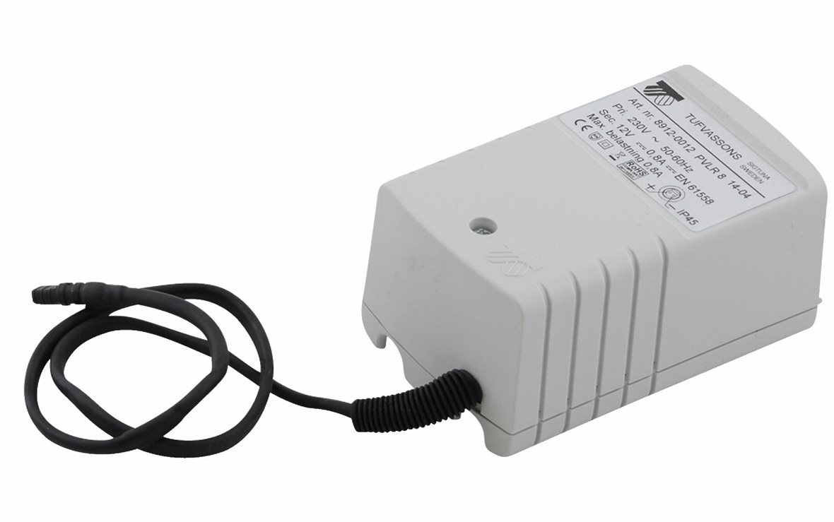 Mora muuntaja 230/12 V kiinteä asennus
