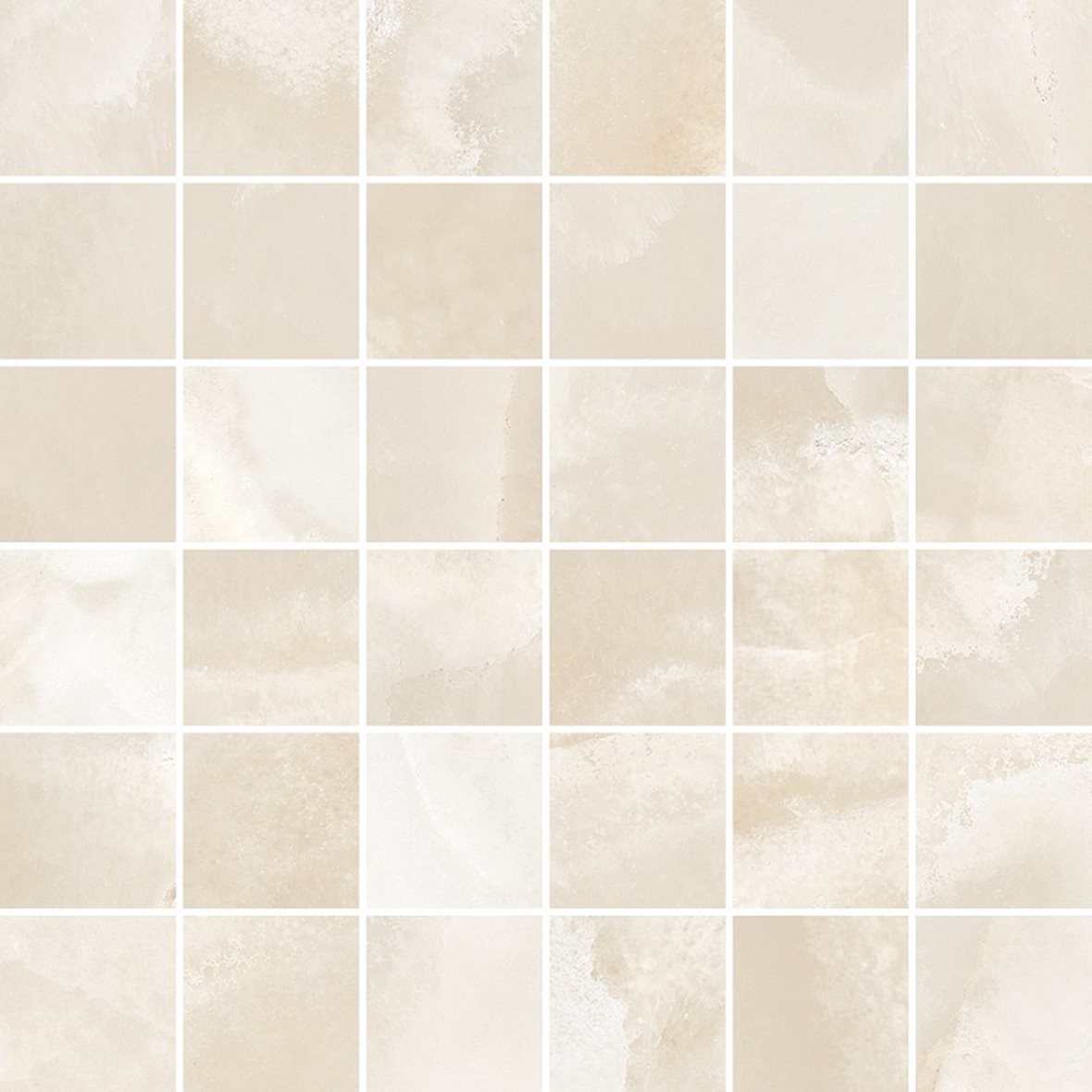 LPC Onice lasitettu porcelanato mosaiikki seinälaatta lattialaatta 5x5 02L Champagne tasapintainen kiillotettu 30x30 vaalea valkoinen marmori
