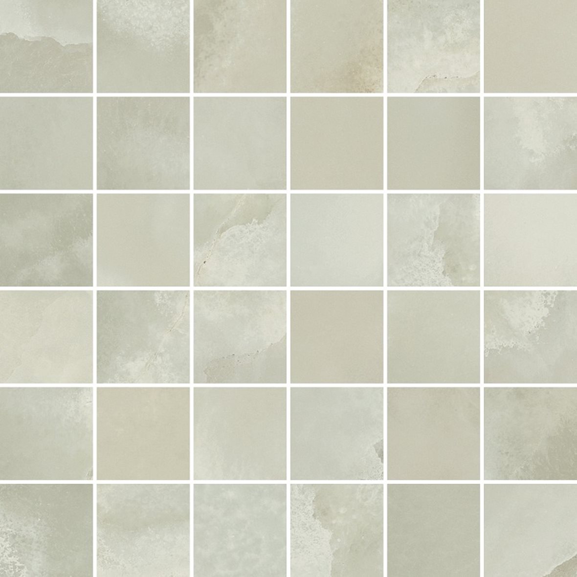 LPC Onice lasitettu porcelanato mosaiikki seinälaatta lattialaatta 5x5 07L Verde tasapintainen kiillotettu 30x30 keskitumma vihreä marmori