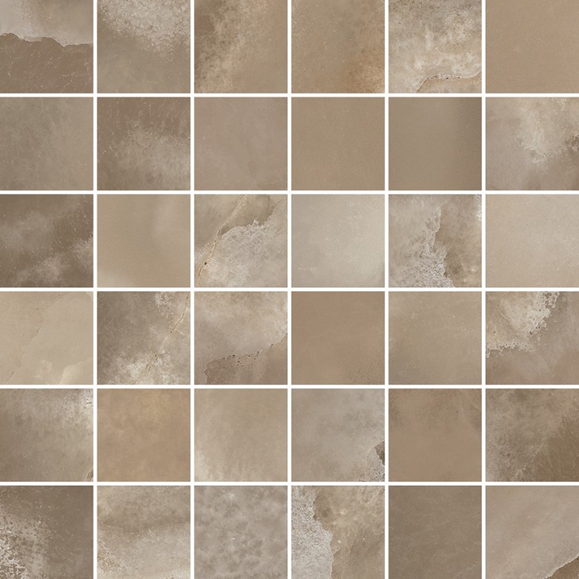 LPC Onice lasitettu porcelanato mosaiikki seinälaatta lattialaatta 5x5 06H Orientale tasapintainen puleerattu 30x30 tumma ruskea marmori