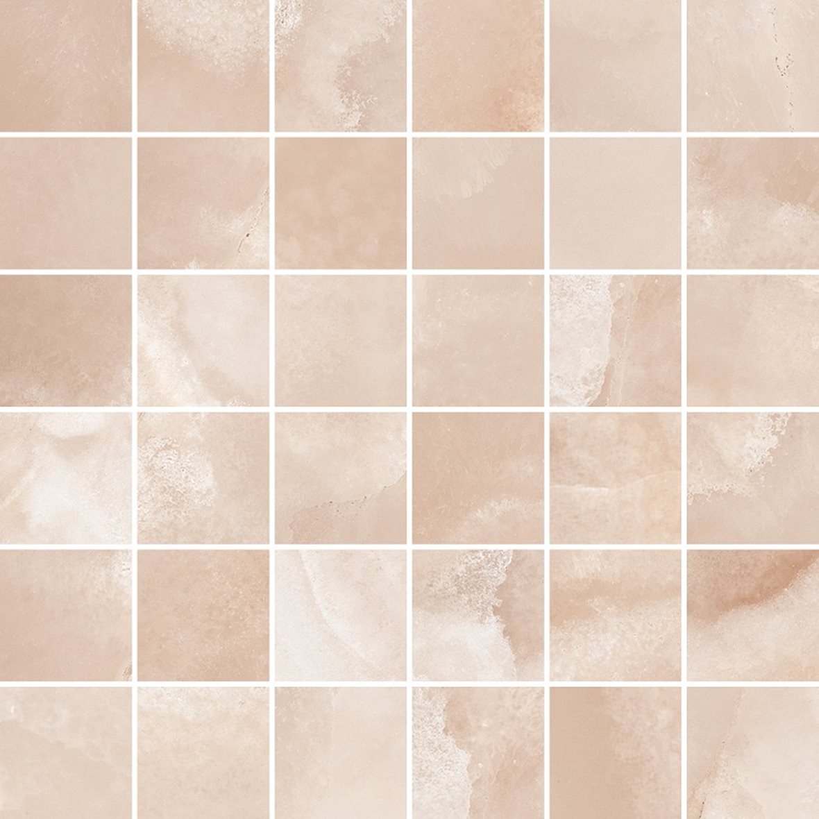LPC Onice lasitettu porcelanato mosaiikki seinälaatta lattialaatta 5x5 05H Coral tasapintainen puleerattu 30x30 keskitumma punainen marmori