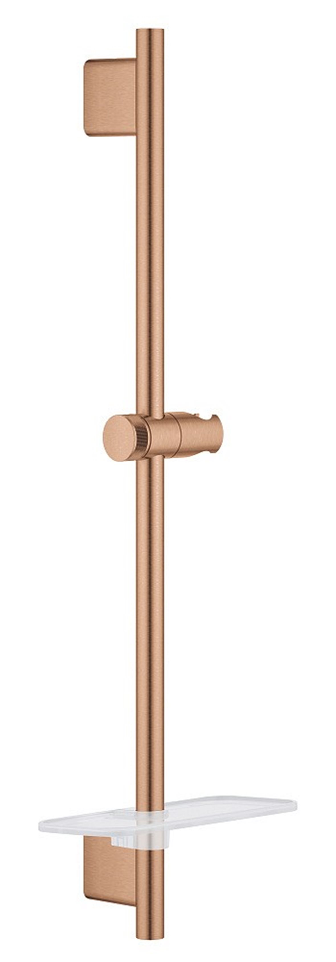 GROHE Rainshower SmartActive suihkutanko saippuatelineellä 60 cm brushed warm sunset