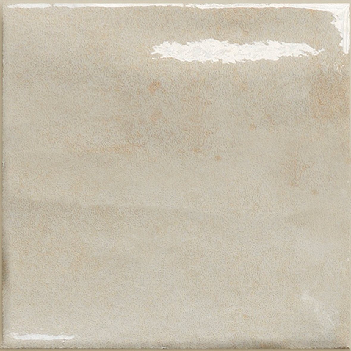 LPC Polar lasitettu porcelanato seinälaatta ulkolaatta 10x10 07 hiekka laineileva kiiltävä vaalea beige vivahteikas