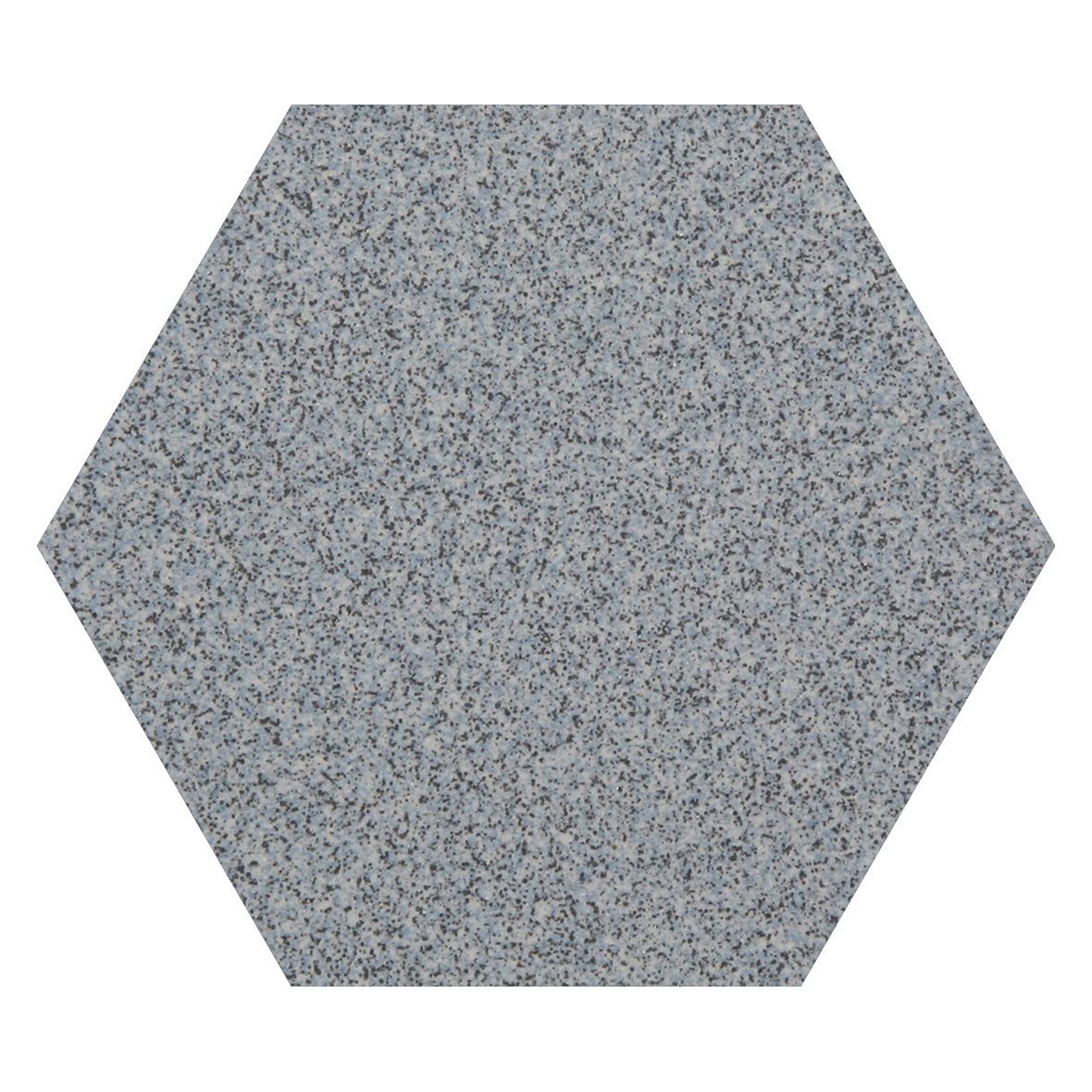 Pukkila Natura lasittamaton porcelanato seinälaatta lattialaatta ulkolaatta 10x11,5 granite blue L4412HEX/1C tasapintainen matta 6-kulmainen keskitumm