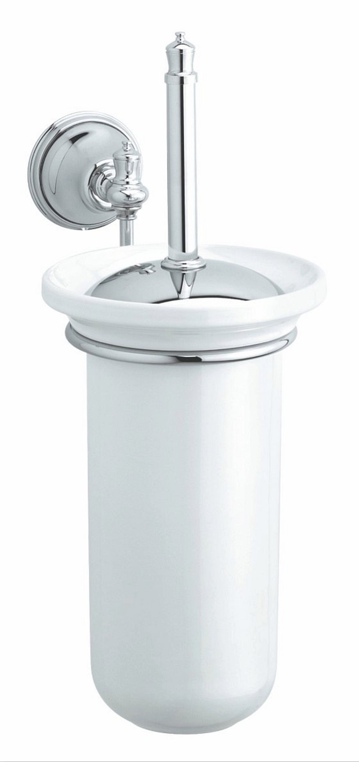 Damixa Tradition WC-harja seinään 15,5x36,2x24,1 cm kromi