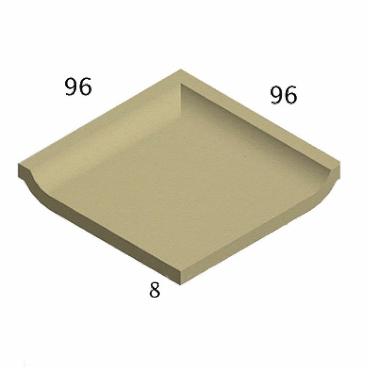 Pukkila Natura lasittamaton porcelanato seinälaatta lattialaatta ulkolaatta 9,6x9,6 sitruunankeltainen 4425SBC/1C tasapintainen matta keltainen yksivä