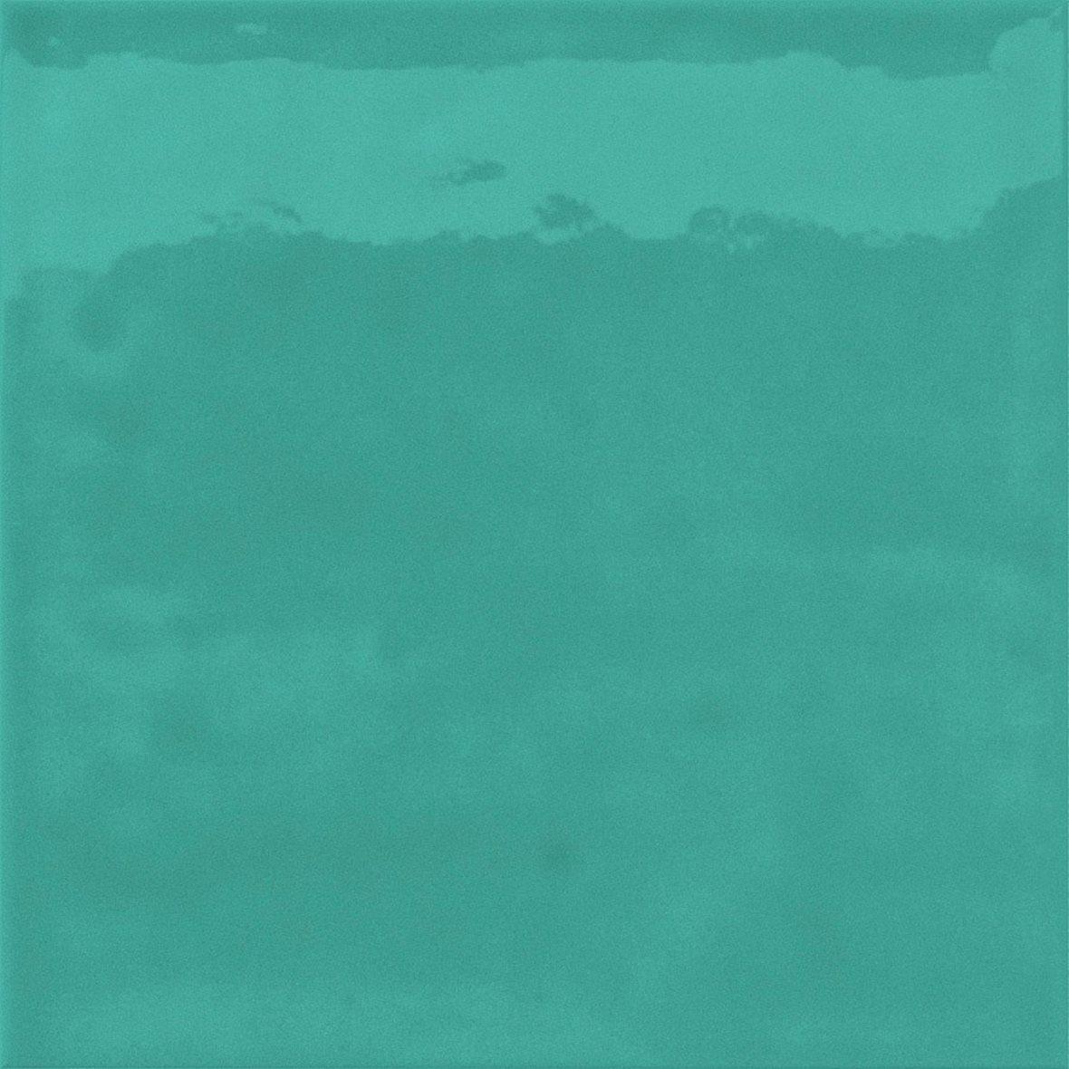 Pukkila Splash Element lasitettu porcelanato seinälaatta 15x15 Sea Green laineileva kiiltävä vihreä yksivärinen