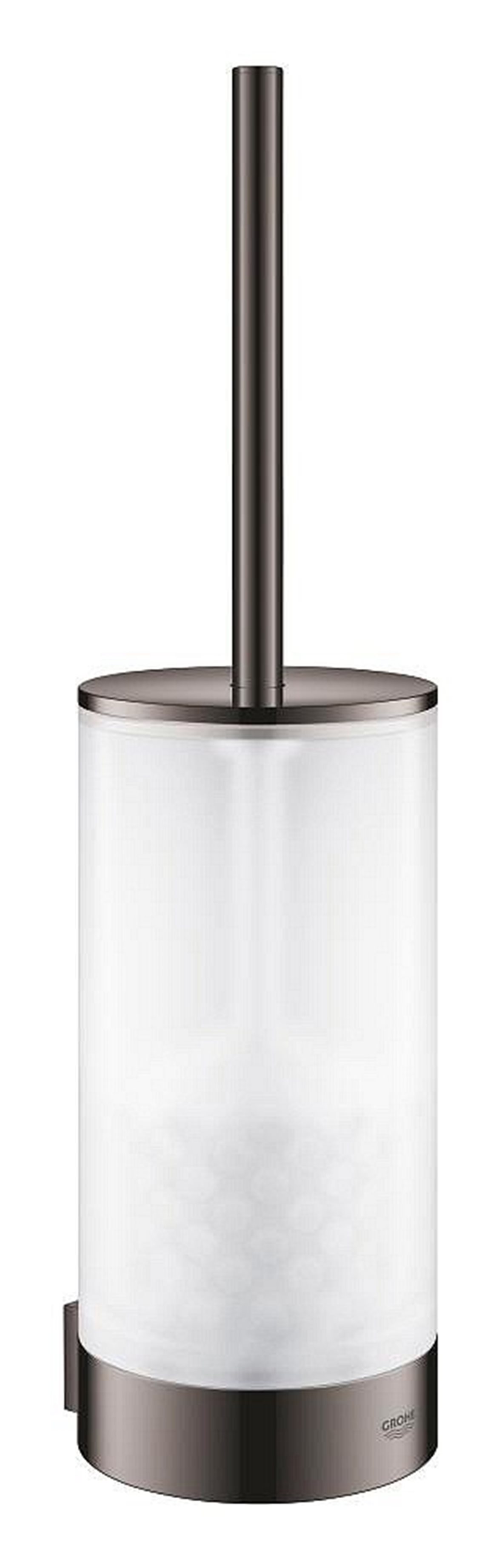 GROHE Selection WC harja seinään 10,8x38,3x10 cm PVD hard graphite /lasi